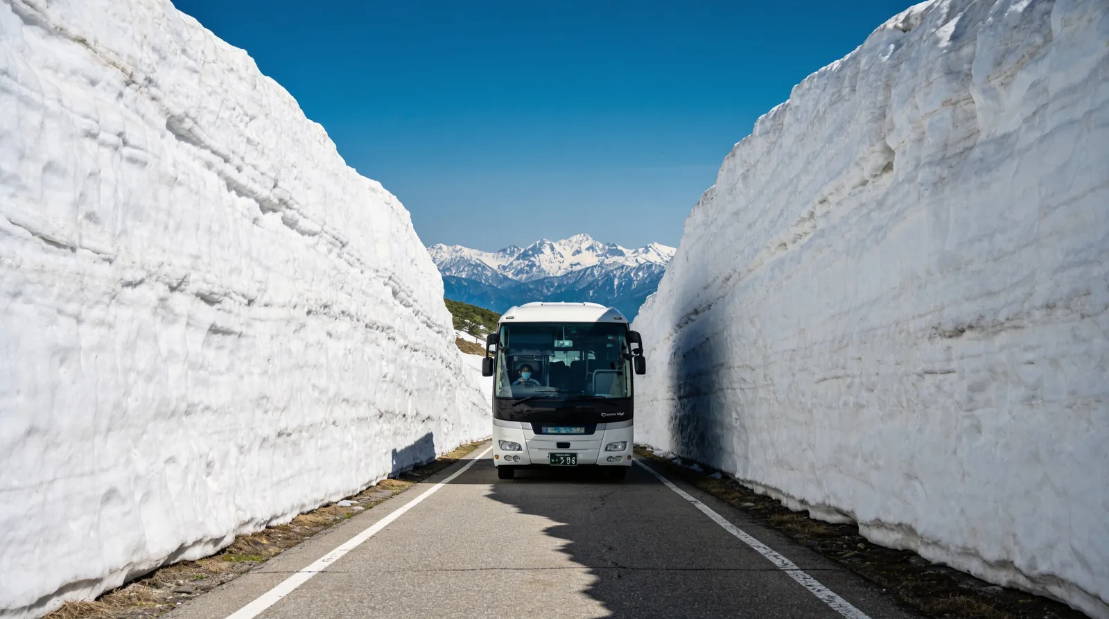 AI illustration: Osaka → Tokyo, Japan — Grand Wonders of Japan: Alpine Route