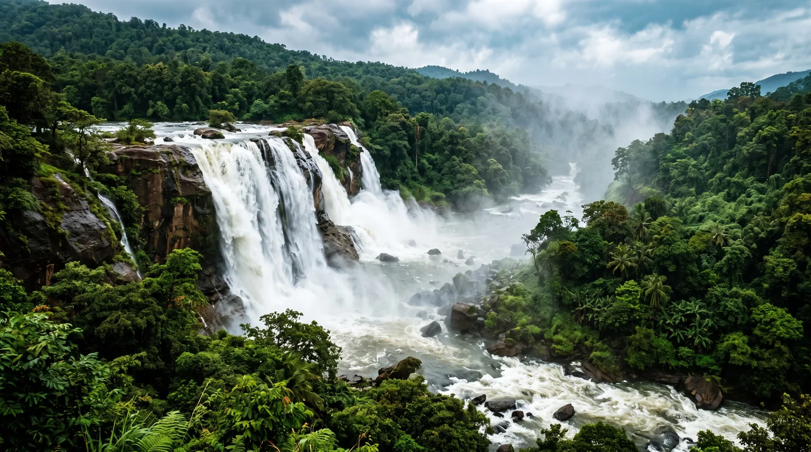 Athirappilly & Alleppey, Kerala