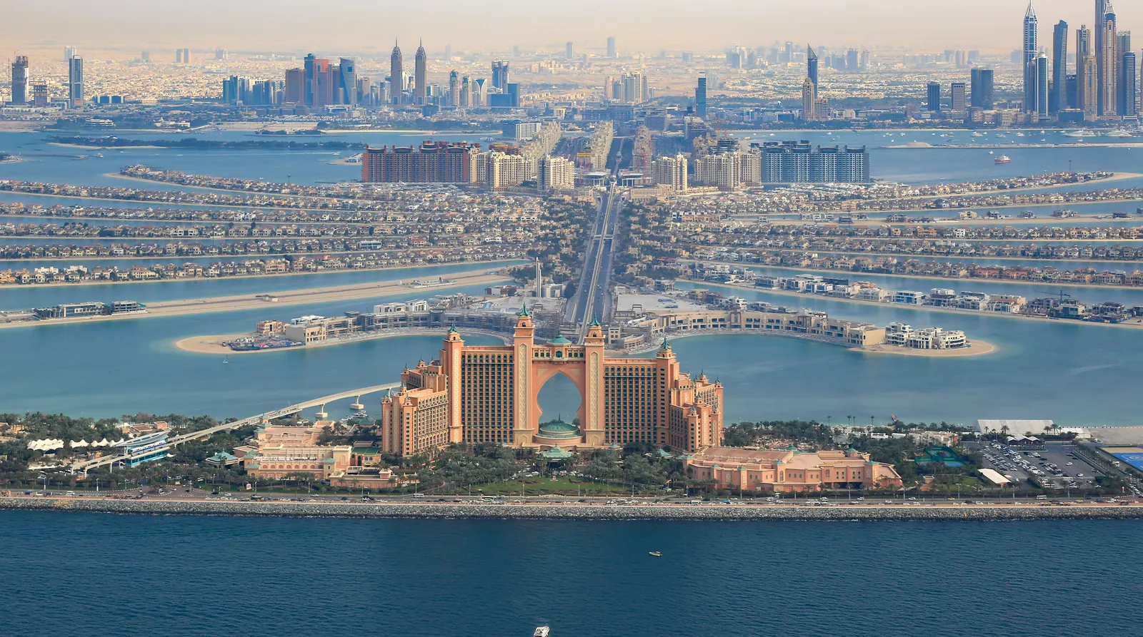 Atlantis The Palm helipad, Palm Jumeirah, Dubai, UAE