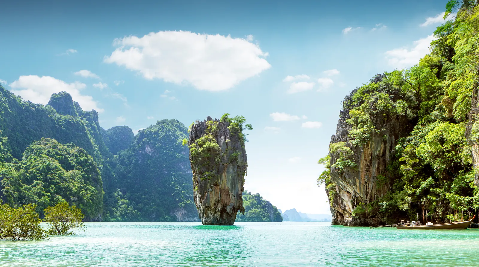 Phang Nga Bay, from Phuket, Thailand