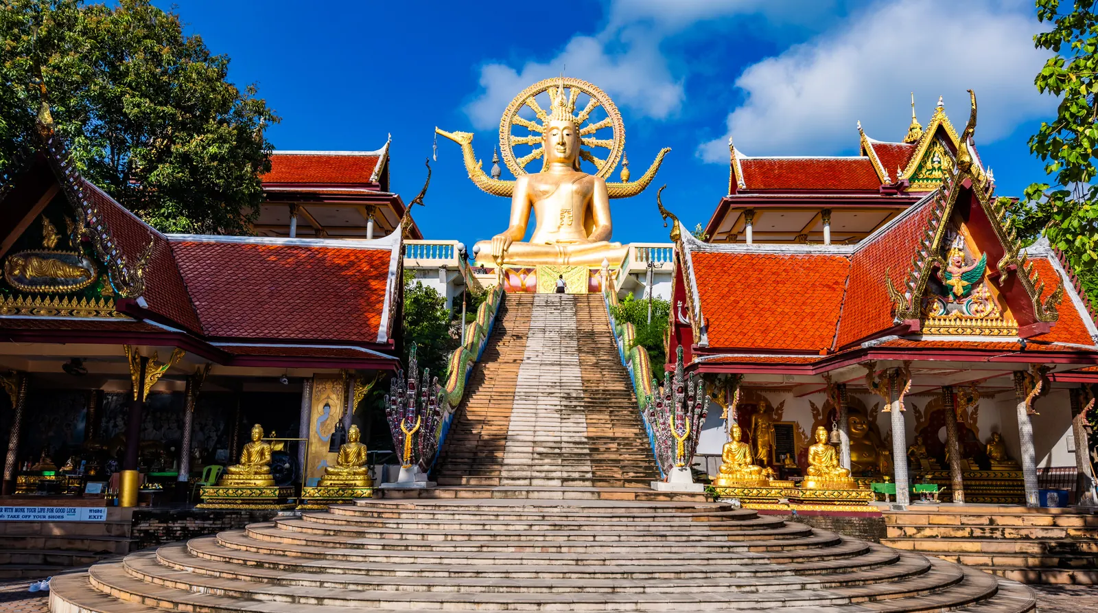 Big Buddha, Wat Plai Laem and Hin Ta Hin Yai, Koh Samui, Thailand
