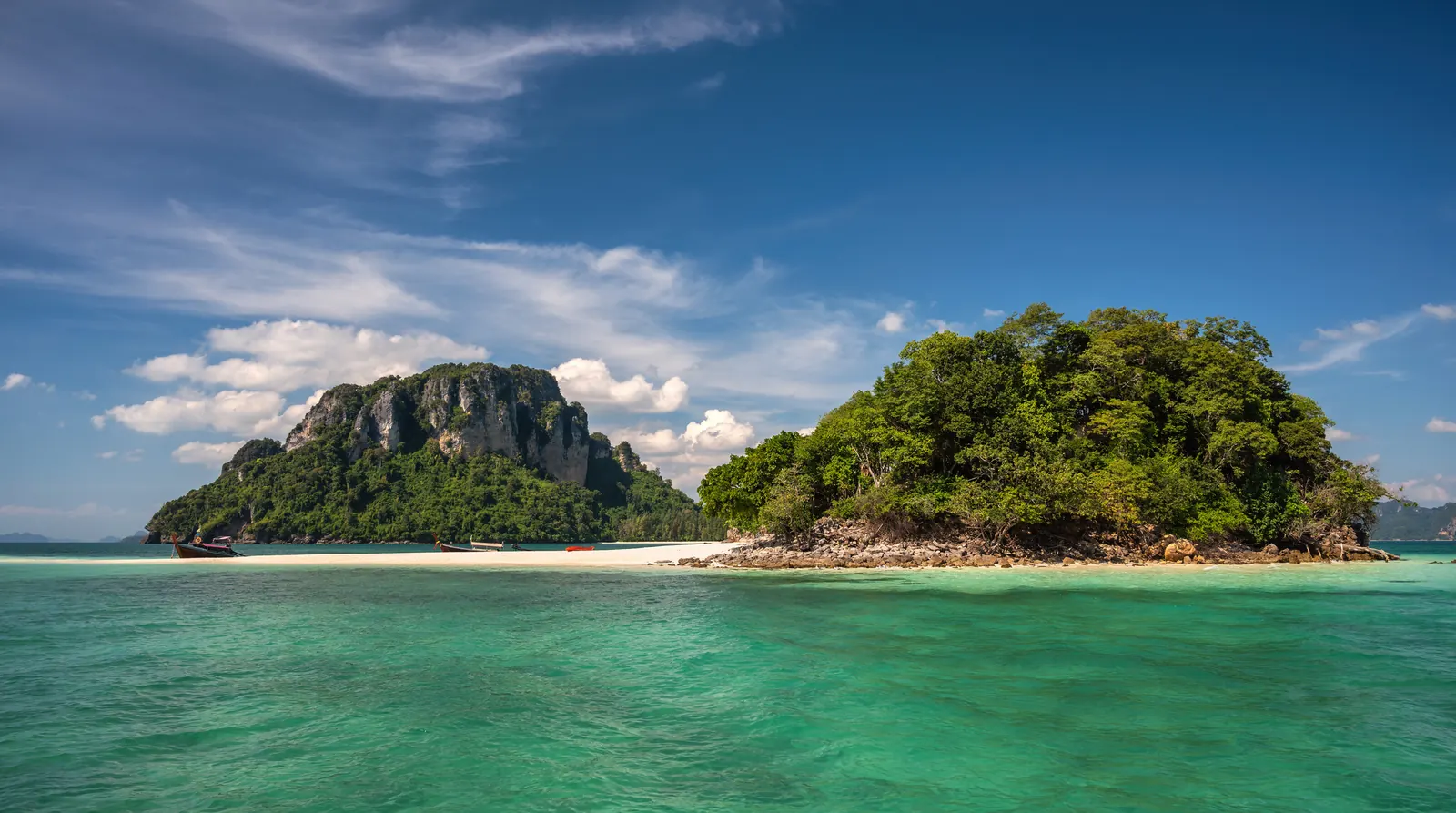 Krabi islands, from Phuket, Thailand