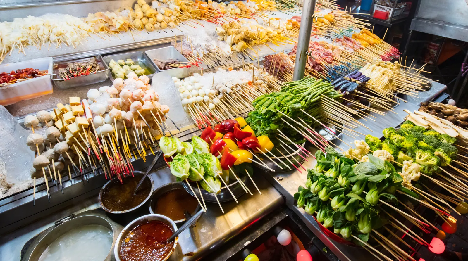 Jalan Alor and Petaling Street, Kuala Lumpur, Malaysia