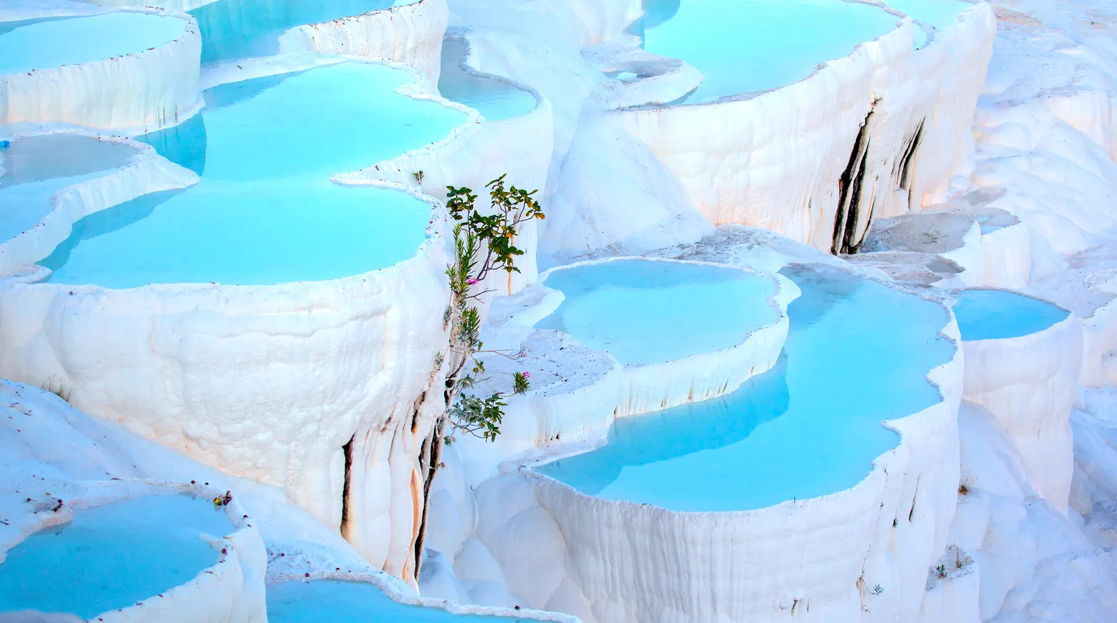 Denizli, Türkiye — Pamukkale and Hierapolis