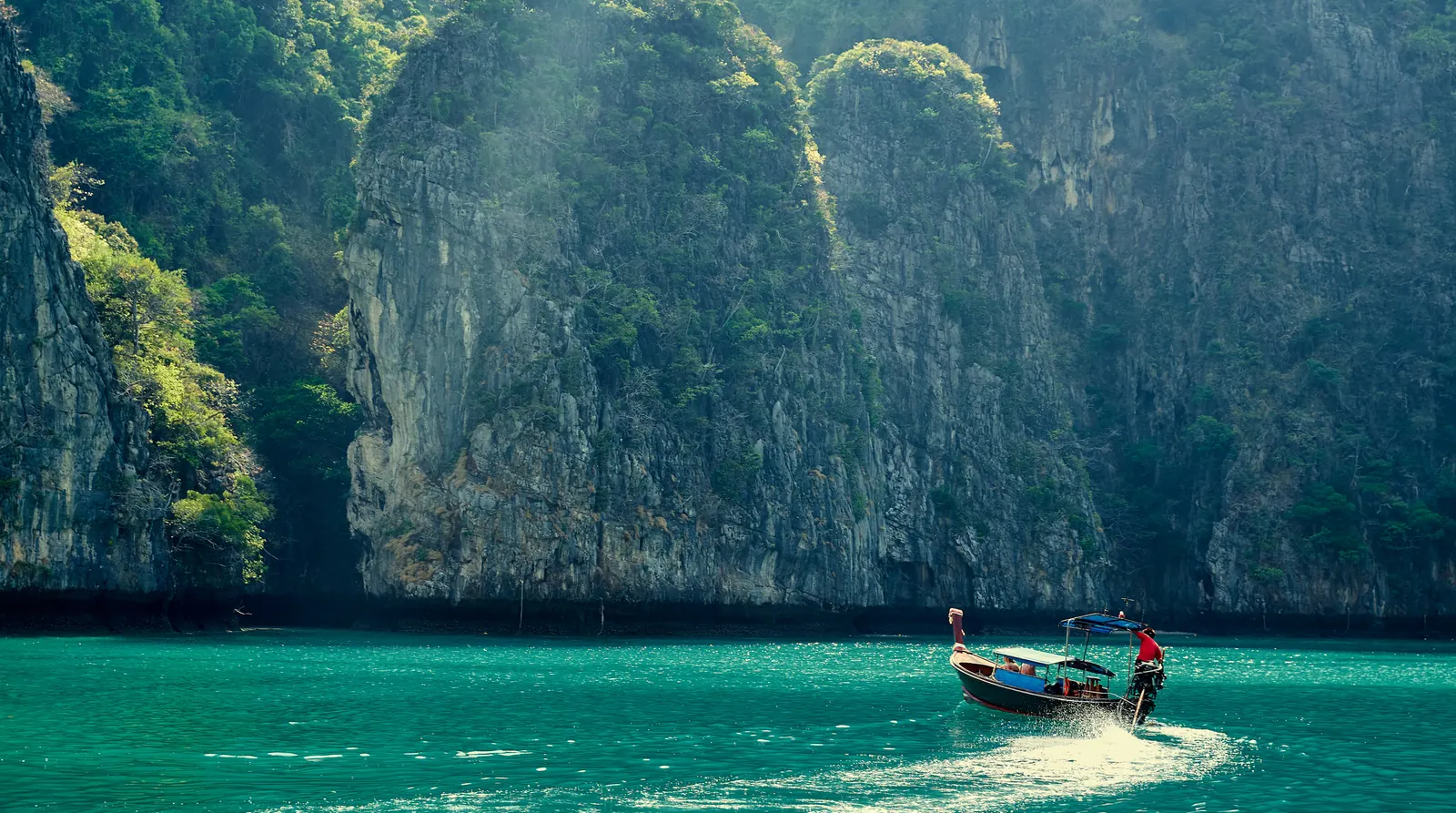 Phi Phi Islands, from Phuket, Thailand