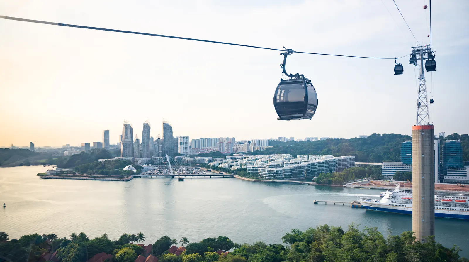 Mount Faber and Sentosa Island, Singapore