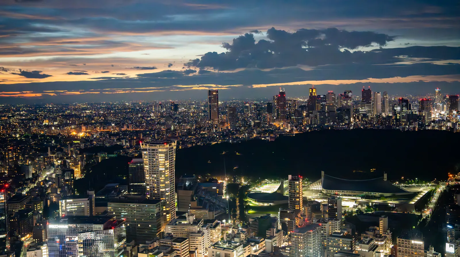 Shibuya, Tokyo — Shibuya Sky at Sunset