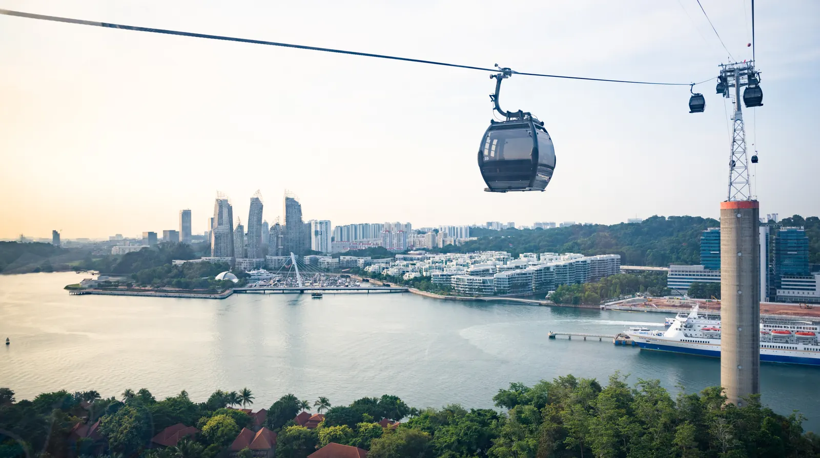 Mount Faber cable car line, Singapore
