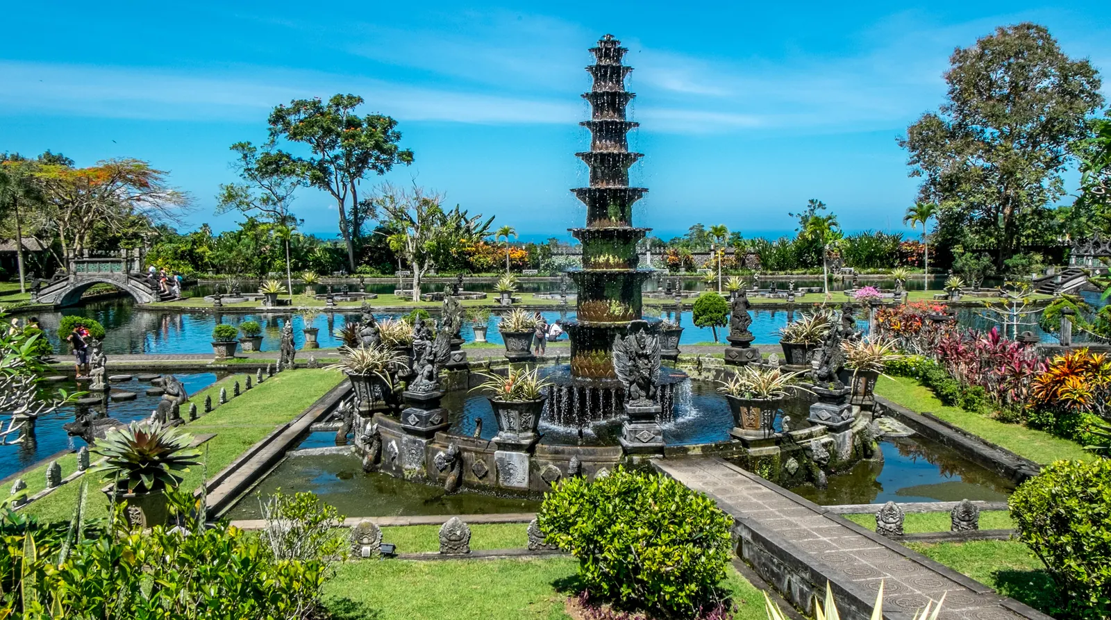 Tirta Gangga and Candidasa, Karangasem, Bali, Indonesia