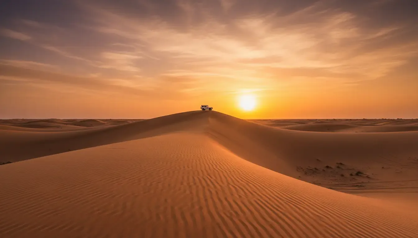 AI illustration: Abu Dhabi desert, UAE