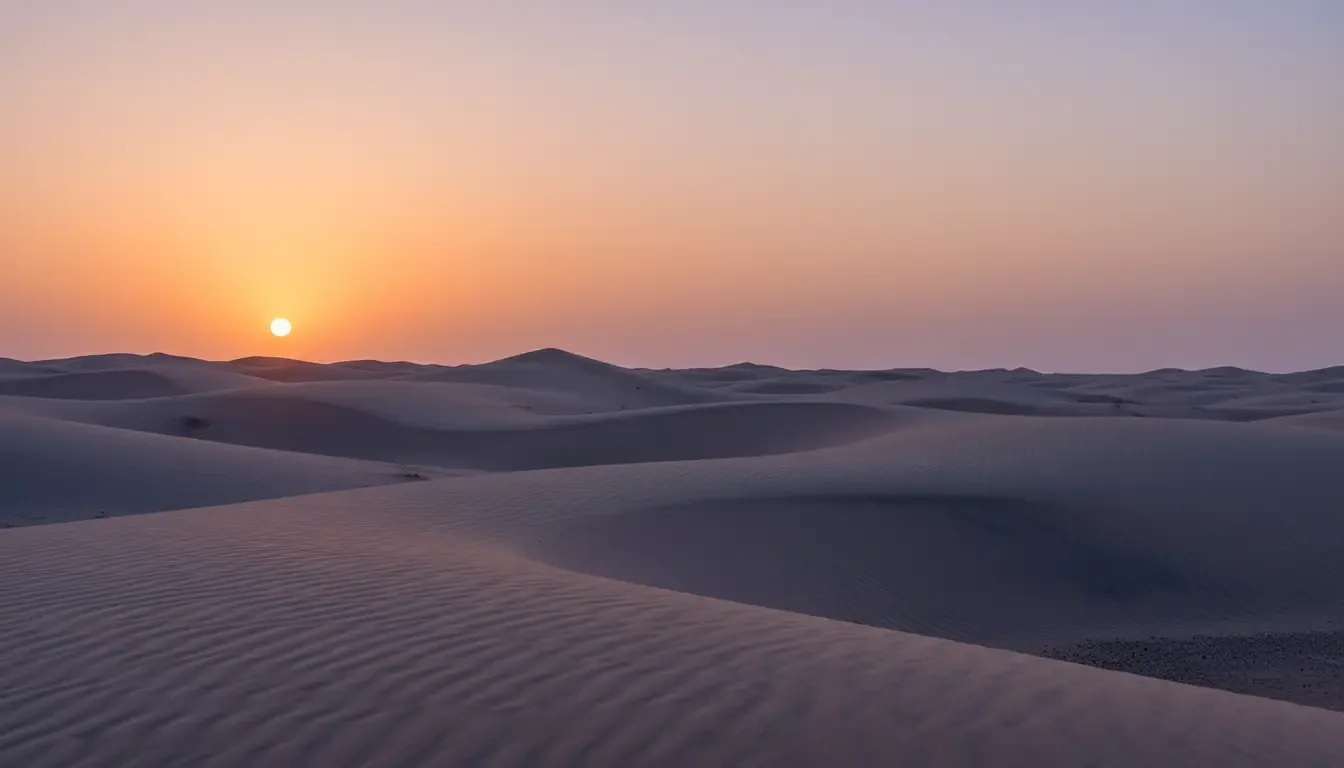 Abu Dhabi desert, UAE