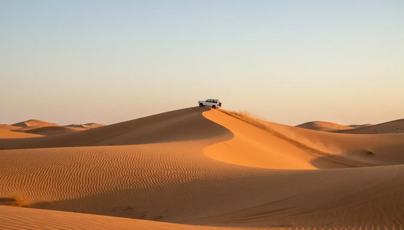 AI illustration: Abu Dhabi desert, UAE