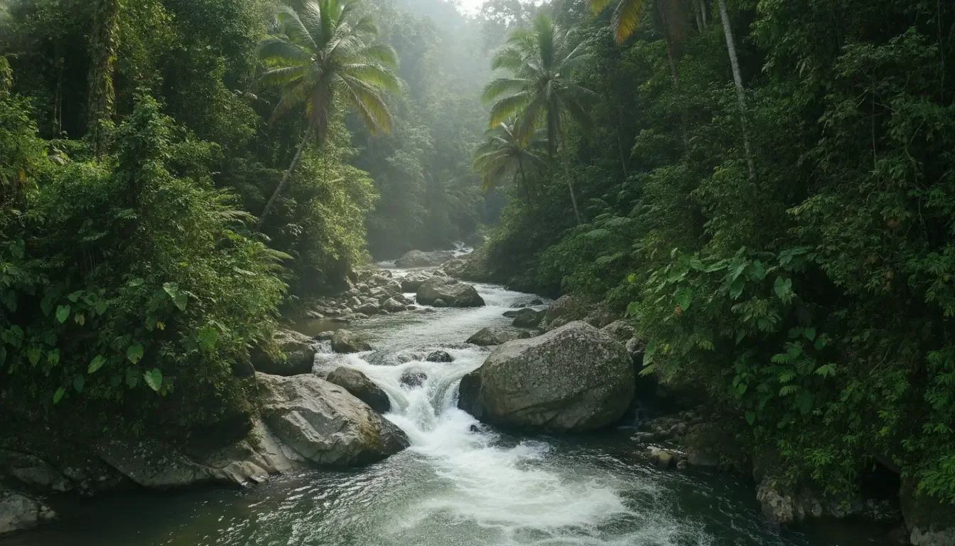 Ayung River, Ubud, Bali, Indonesia