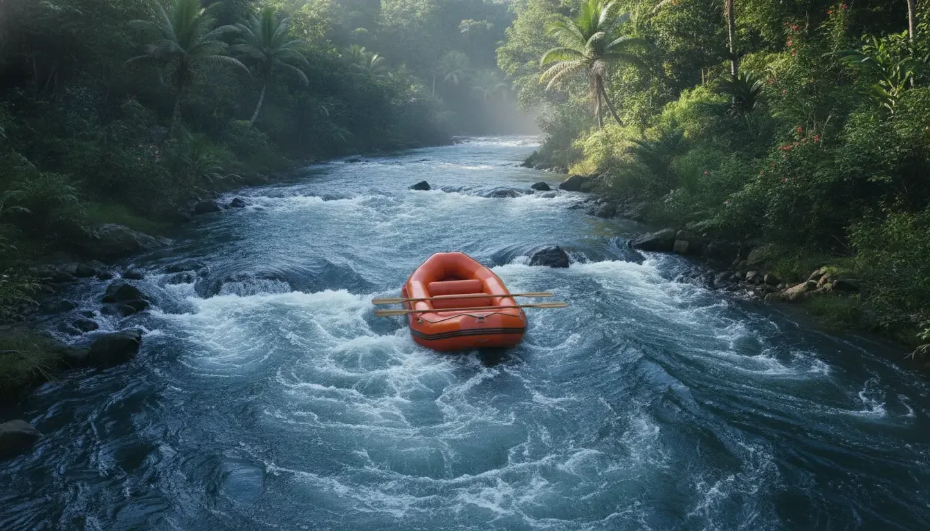 Ayung River, Ubud, Bali, Indonesia