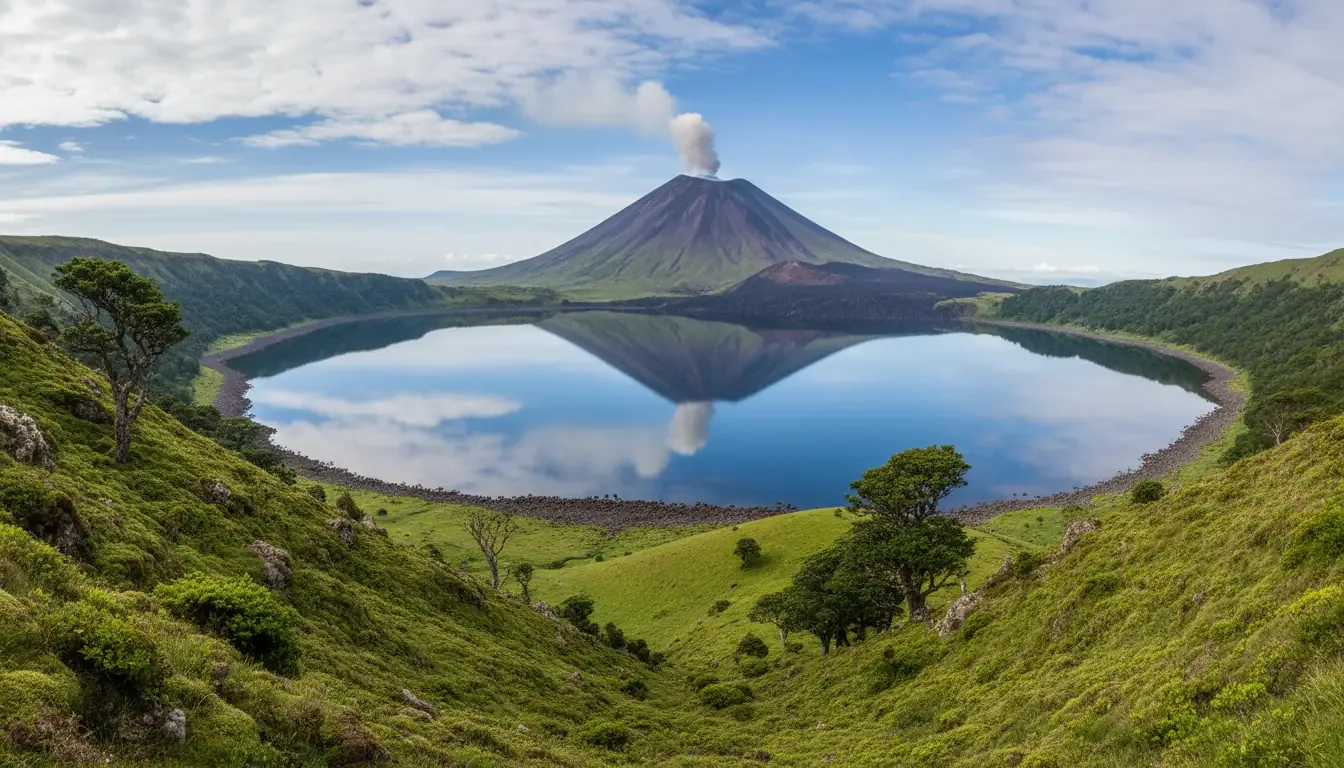 AI illustration: Kintamani, Bali, Indonesia