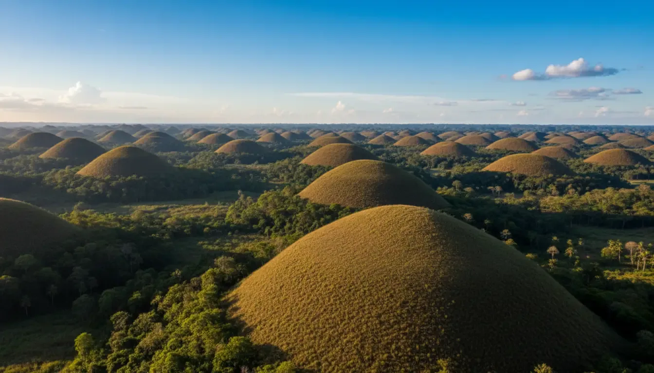 AI illustration: Bohol, Philippines (day trip from Cebu)