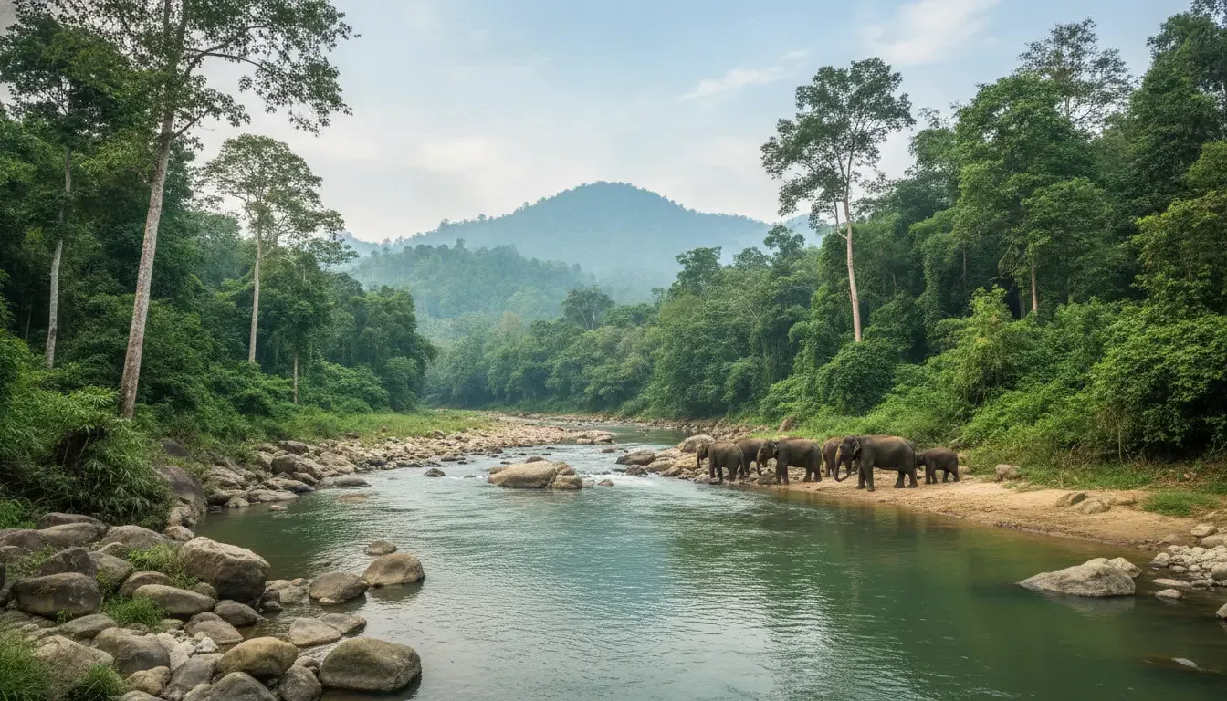 Boon Lott's Elephant Sanctuary, Sukhothai Province, Thailand