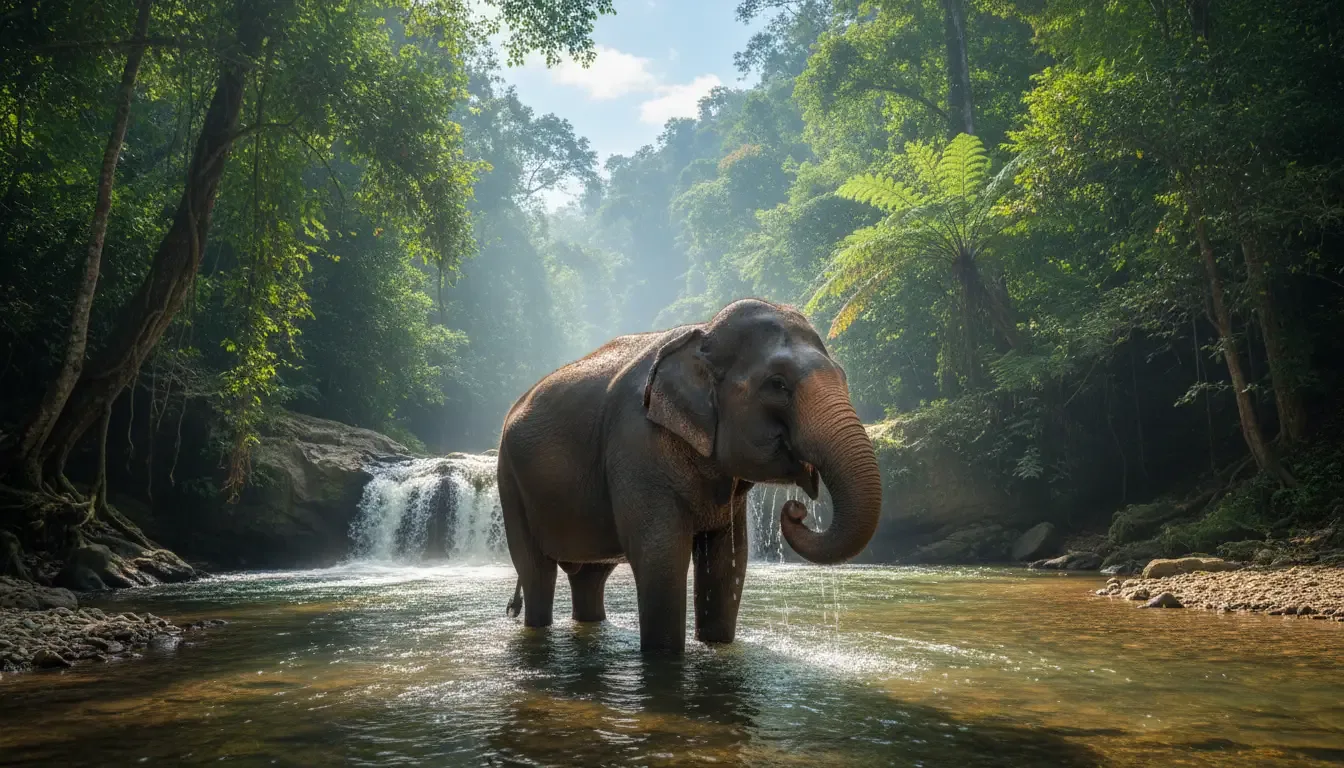 Elephant Jungle Sanctuary, Chiang Mai, Thailand