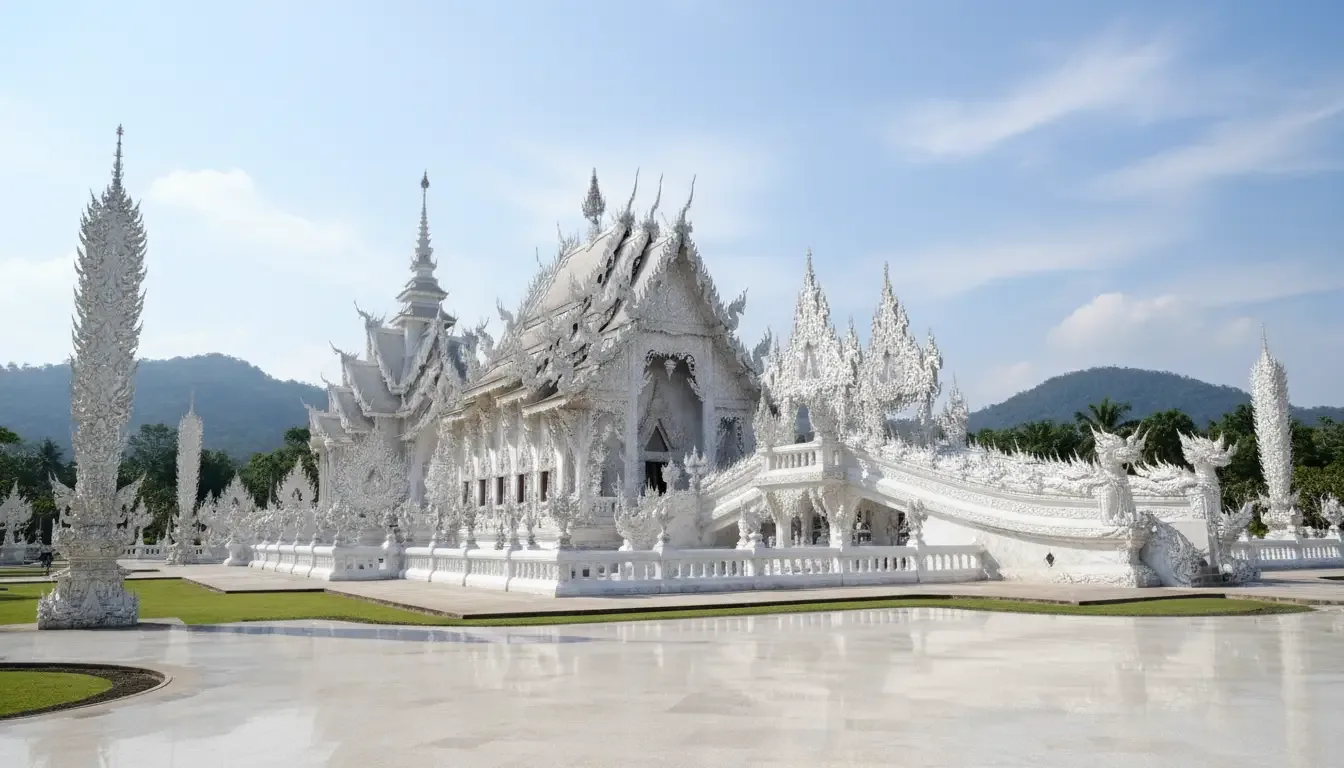 AI illustration: Golden Triangle and Chiang Rai, Thailand