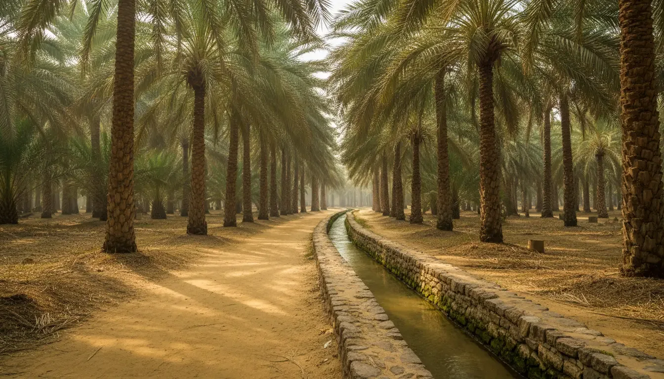 AI illustration: Al Ain, Abu Dhabi emirate, UAE