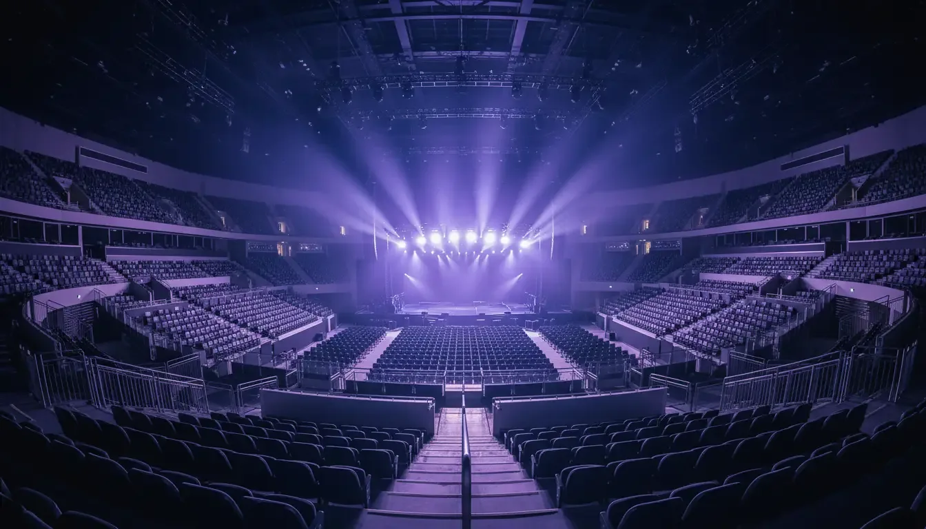 Coca-Cola Arena, Dubai, UAE (confirmed at booking)
