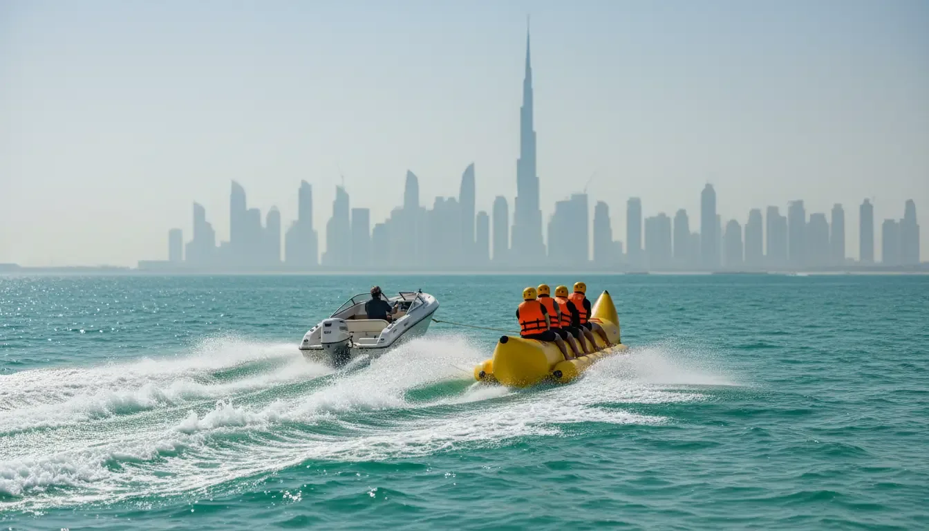 Dubai, UAE (boarding point on the operator's voucher)