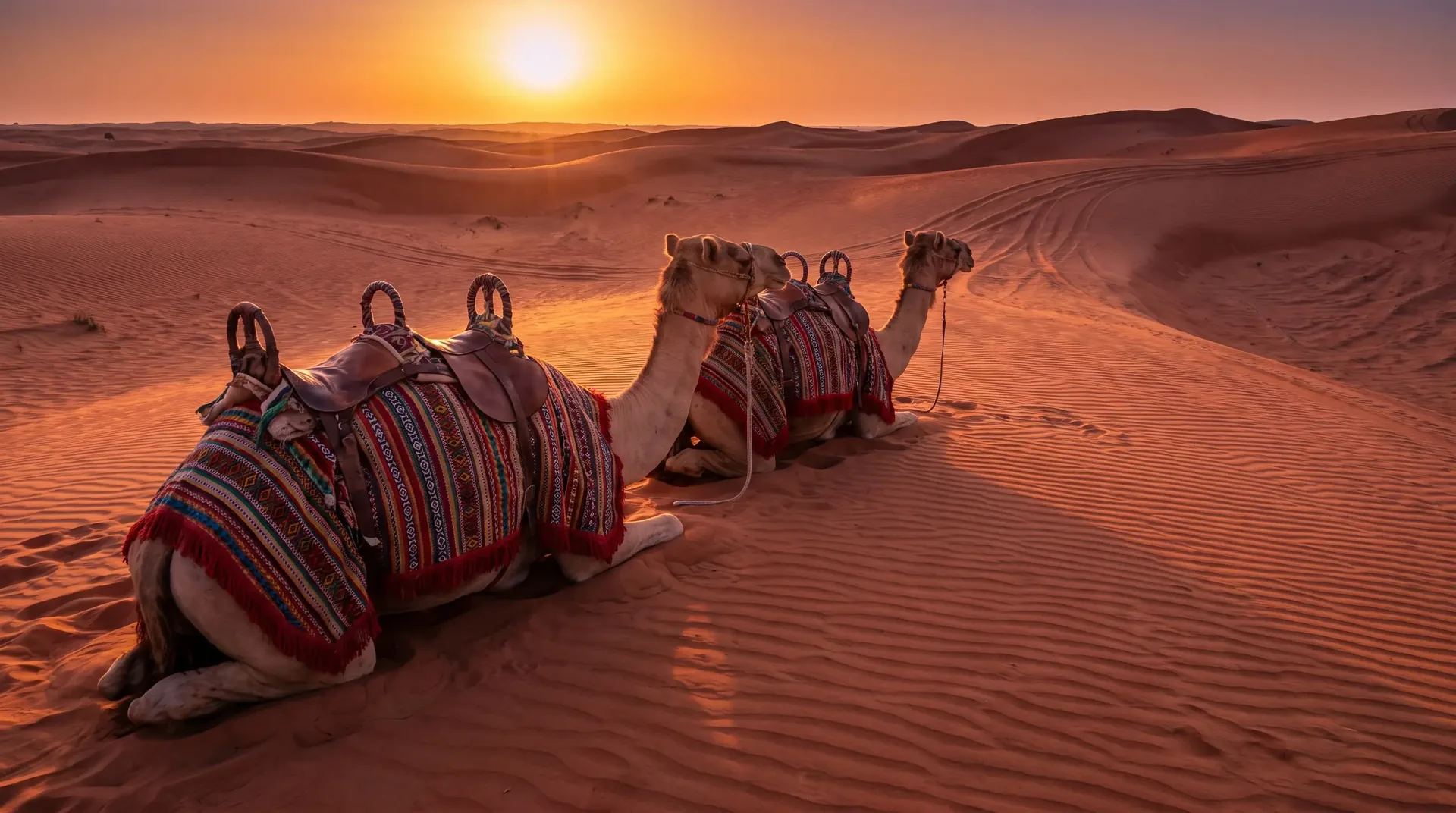 AI illustration: Dubai desert, UAE