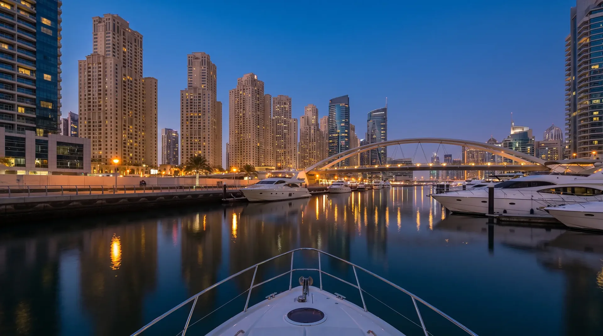 AI illustration: Dubai Marina, UAE