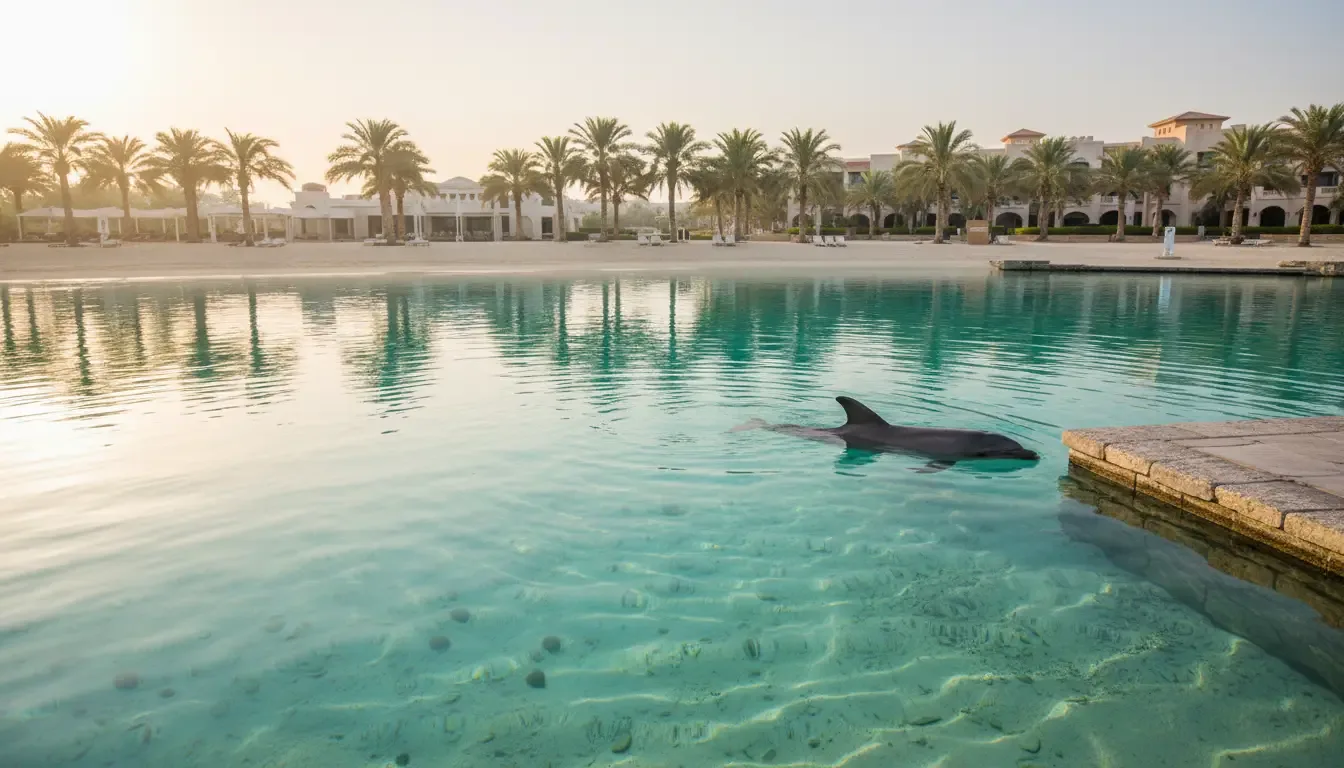 Dolphin Bay, Aquaventure, Atlantis The Palm, Palm Jumeirah, Dubai, UAE