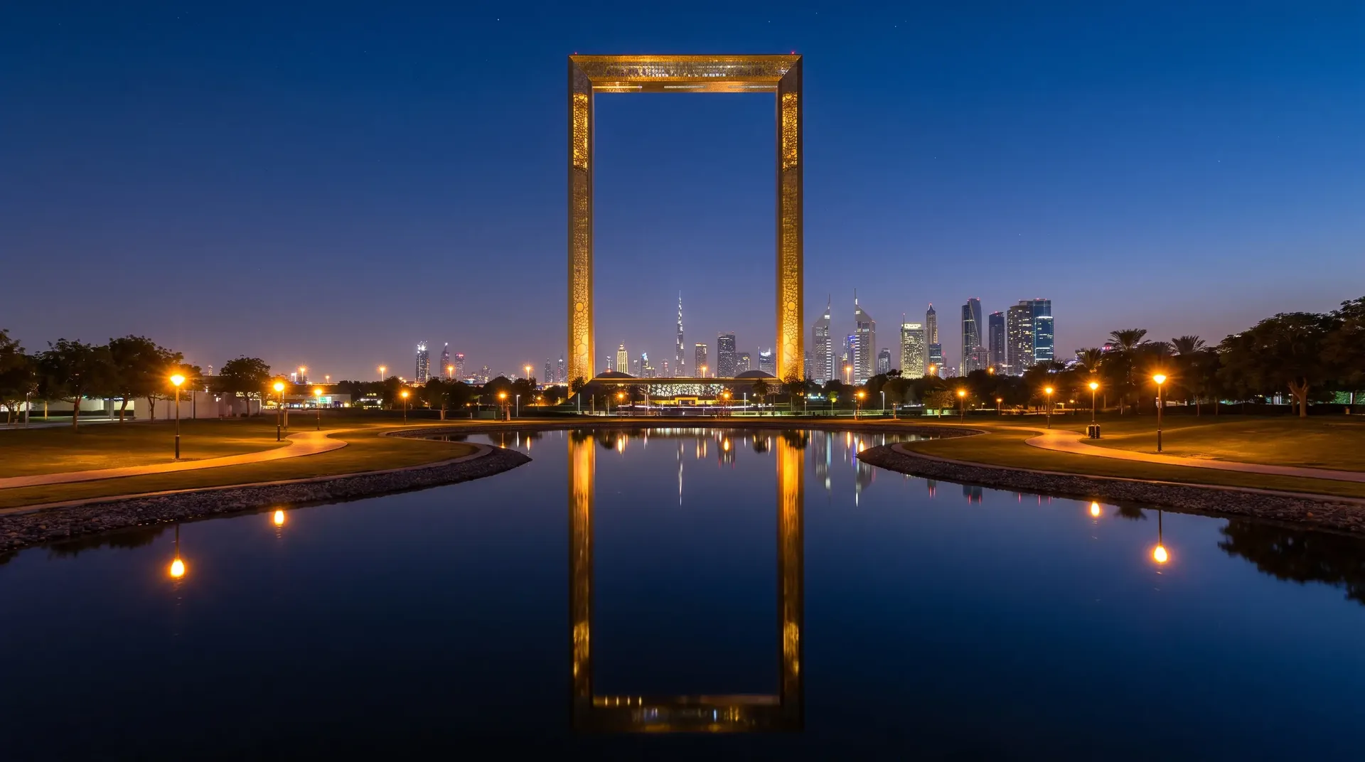 AI illustration: Zabeel Park, Dubai, UAE