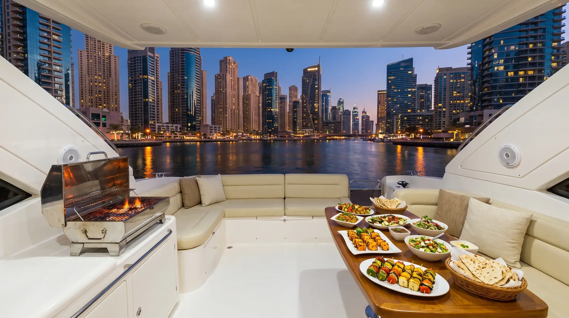 AI illustration: Dubai Marina, UAE