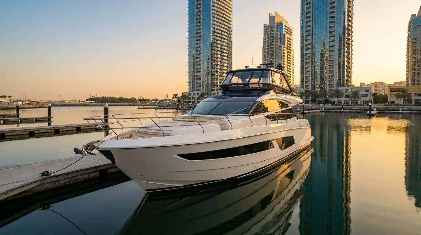 AI illustration: Dubai waters, Arabian Gulf, Dubai, UAE