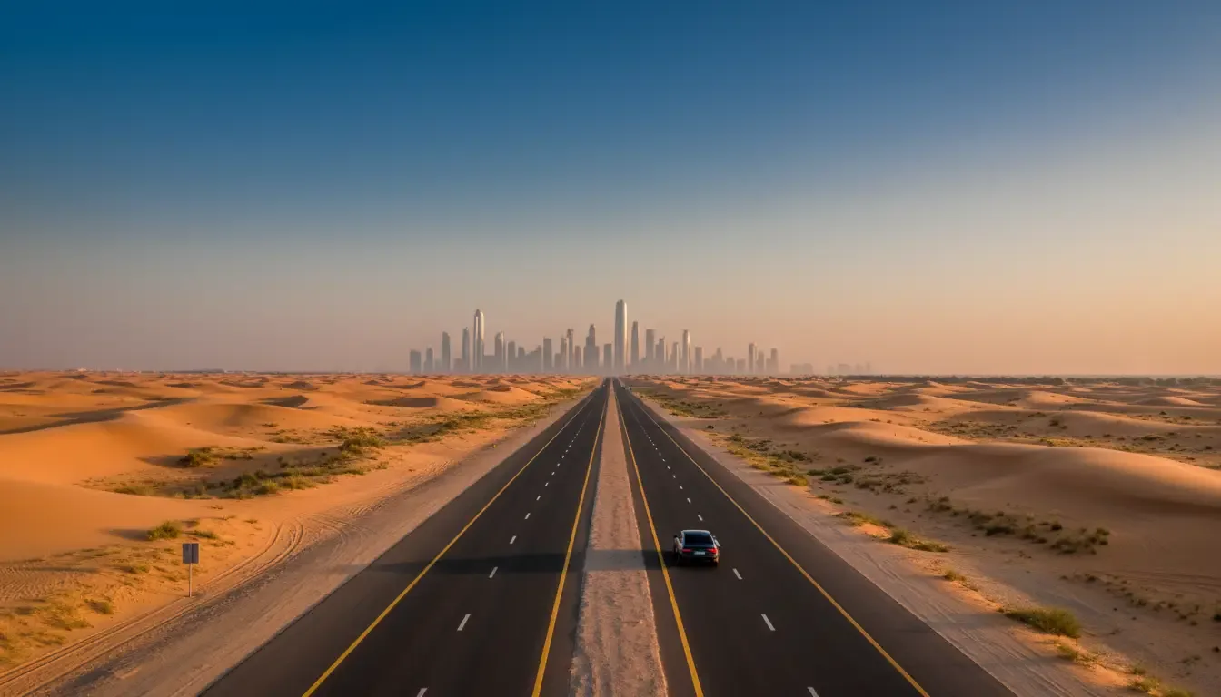 Dubai to Abu Dhabi, UAE