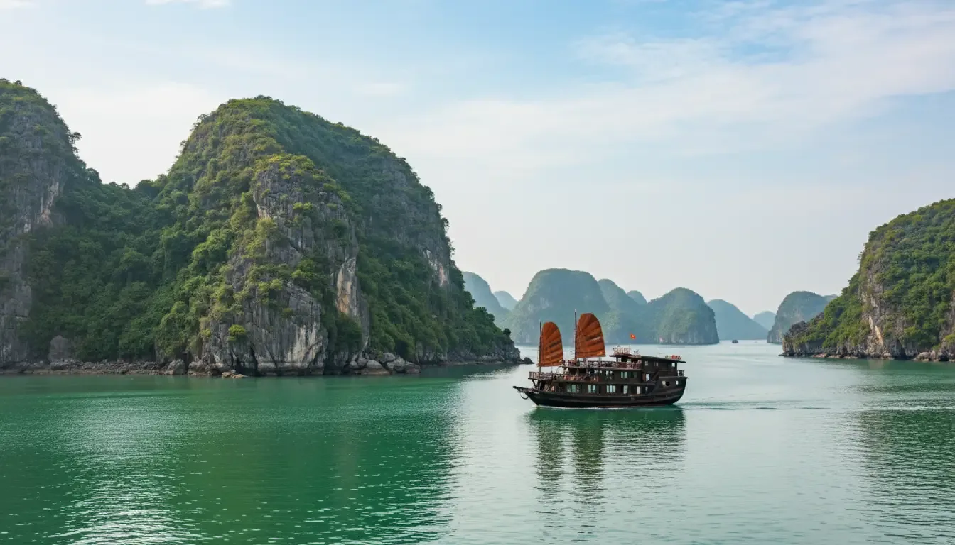 AI illustration: Ha Long Bay, Vietnam
