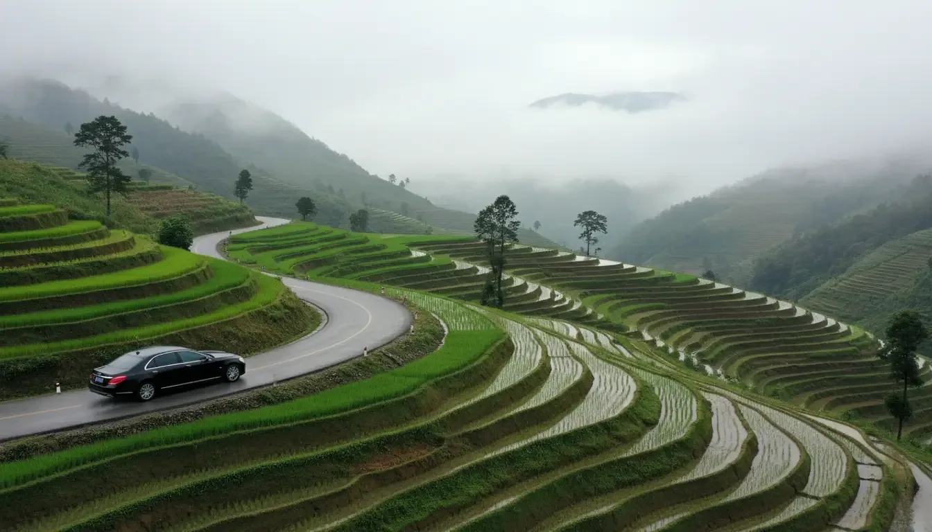 AI illustration: Sapa, Vietnam