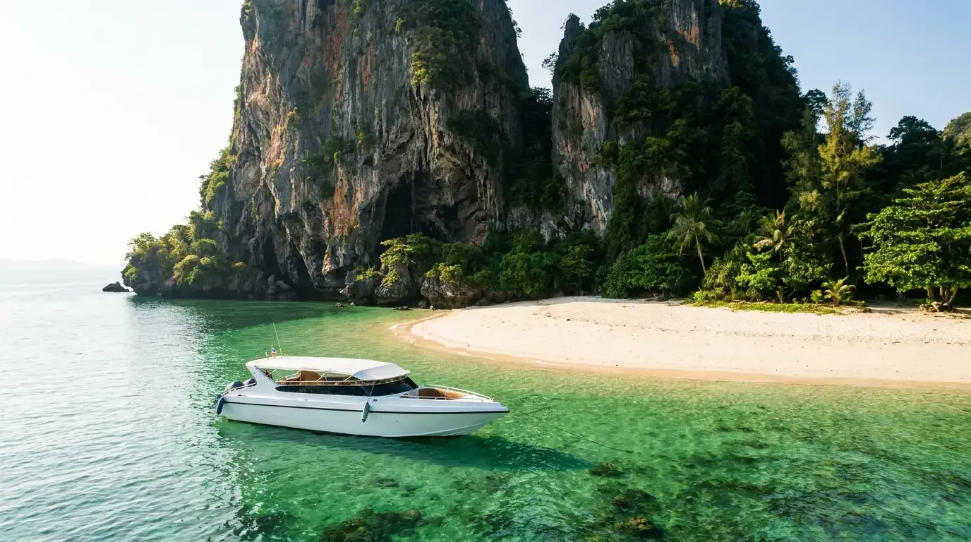 AI illustration: Hong Island, Krabi, Thailand