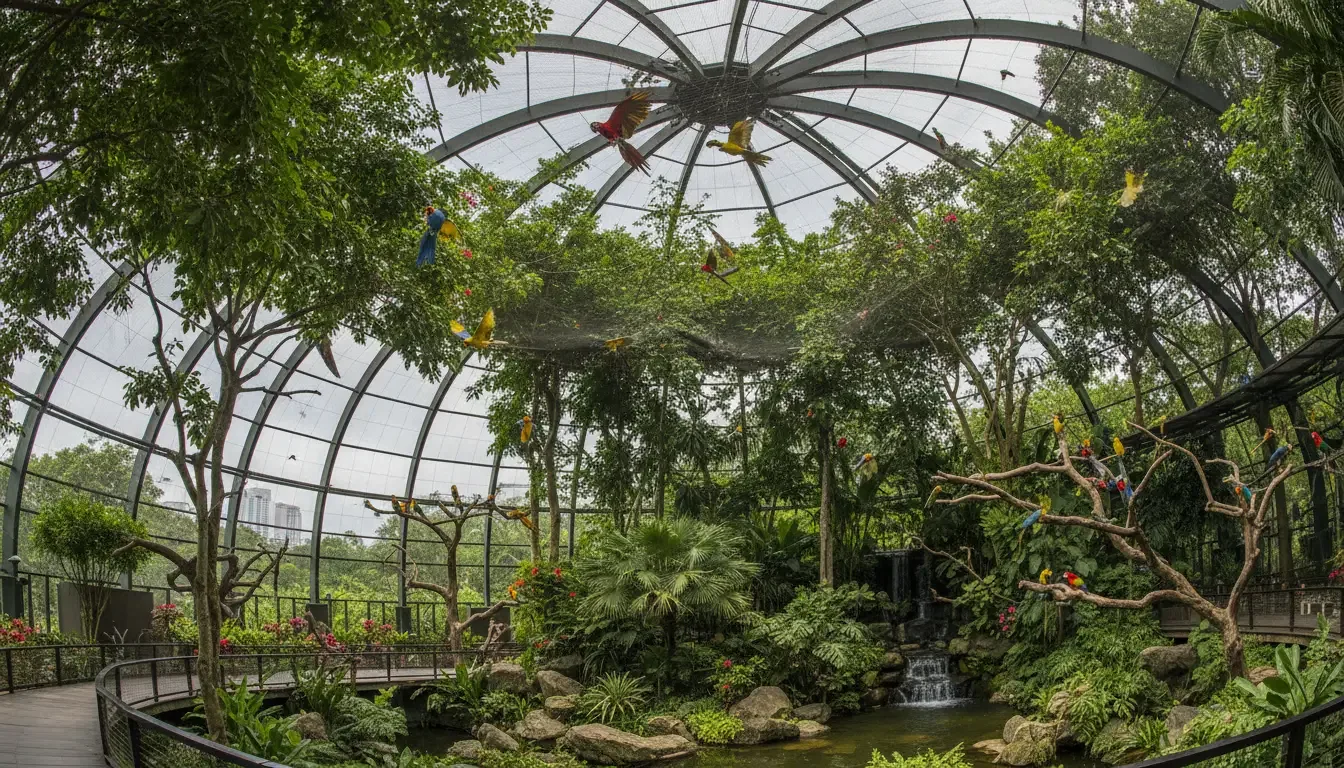 KL Bird Park, Kuala Lumpur, Malaysia