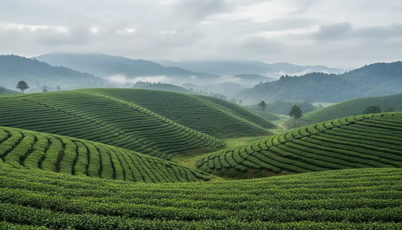 AI illustration: Cameron Highlands, Pahang