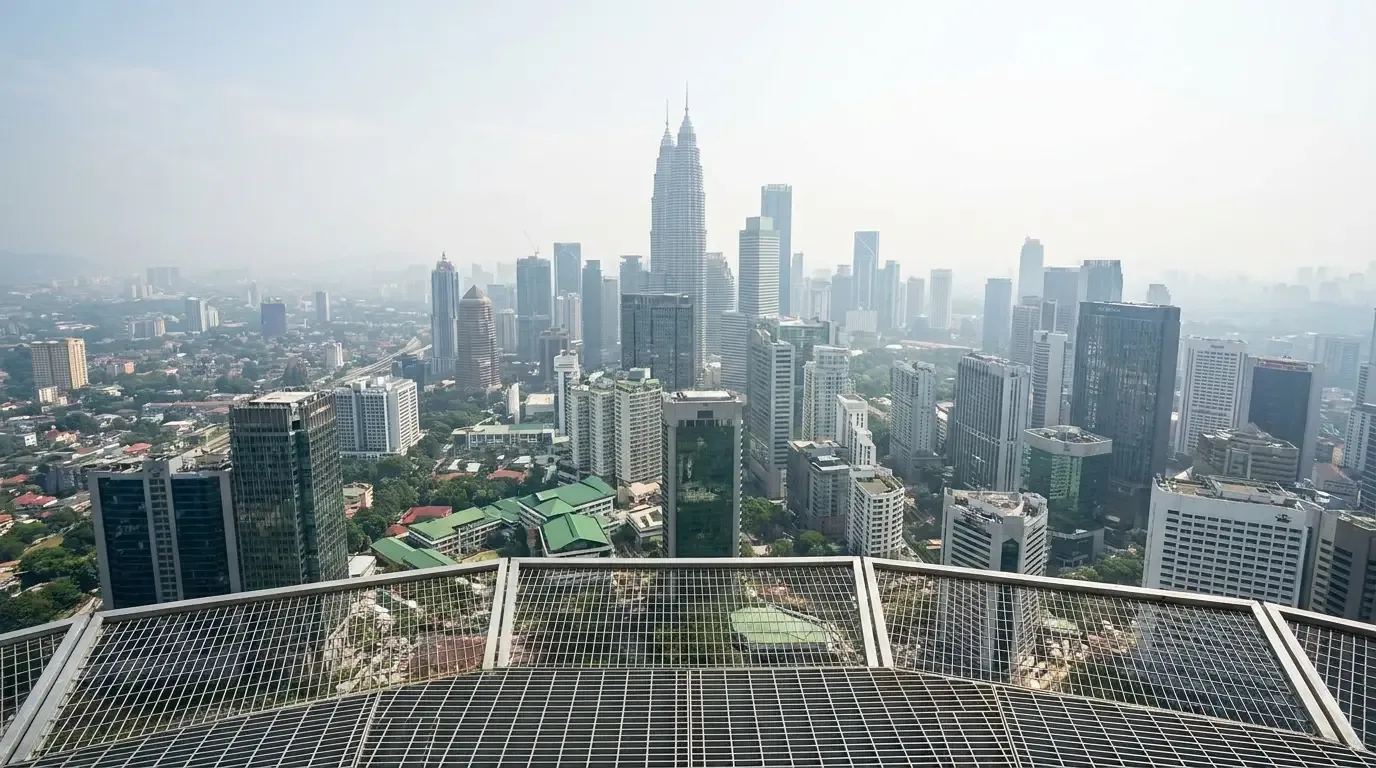 AI illustration: Menara Kuala Lumpur (KL Tower), Kuala Lumpur, Malaysia
