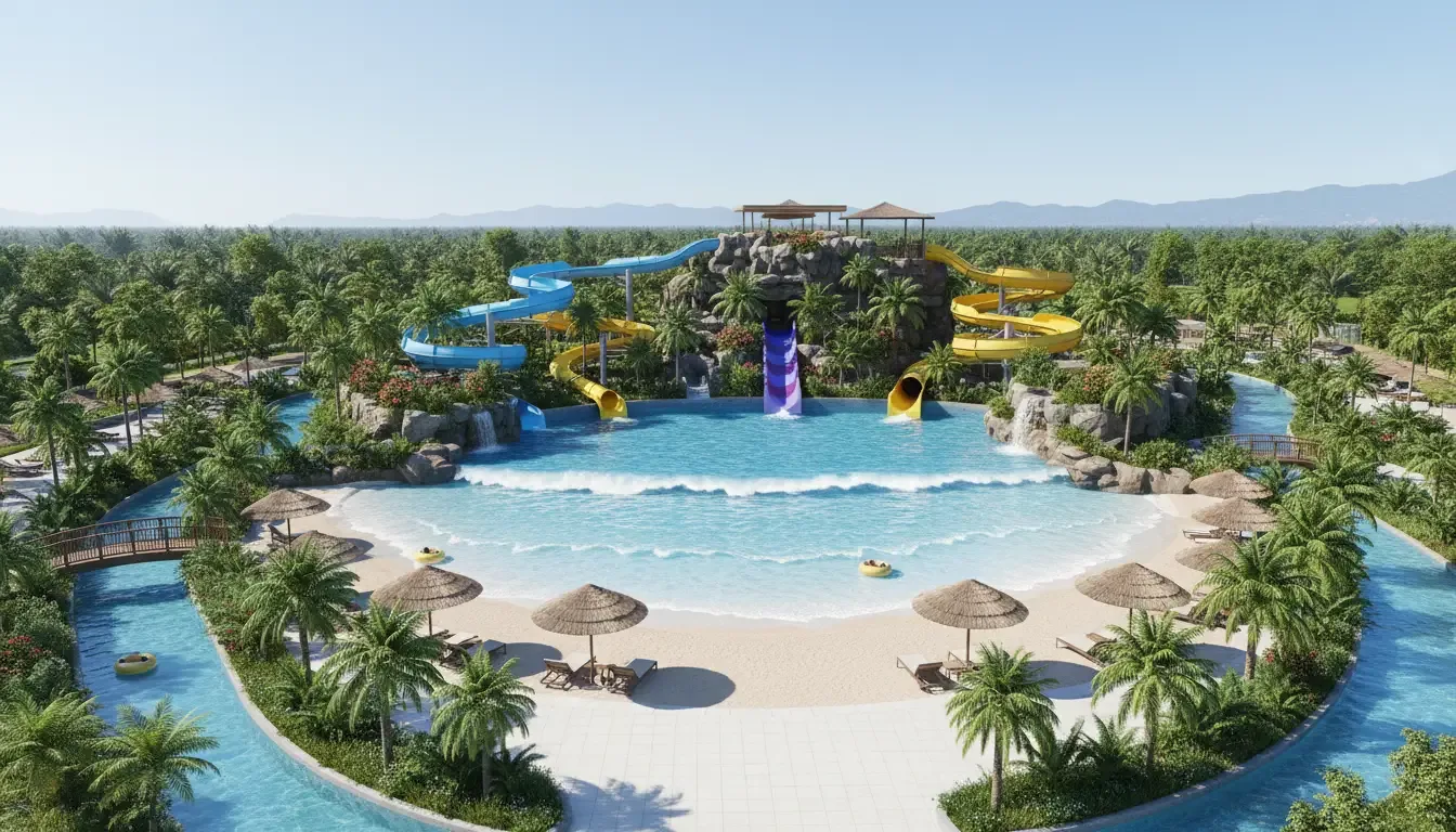 SplashMania Waterpark, Gamuda Cove, Banting, Selangor