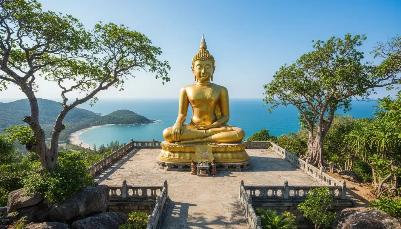 AI illustration: Pratumnak Hill, Pattaya, Thailand