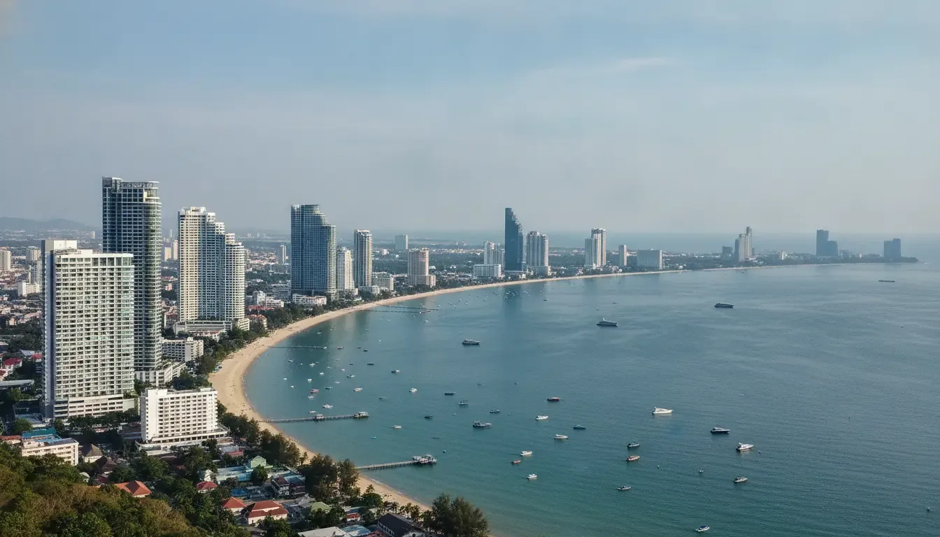 AI illustration: Pattaya, Chon Buri, Thailand