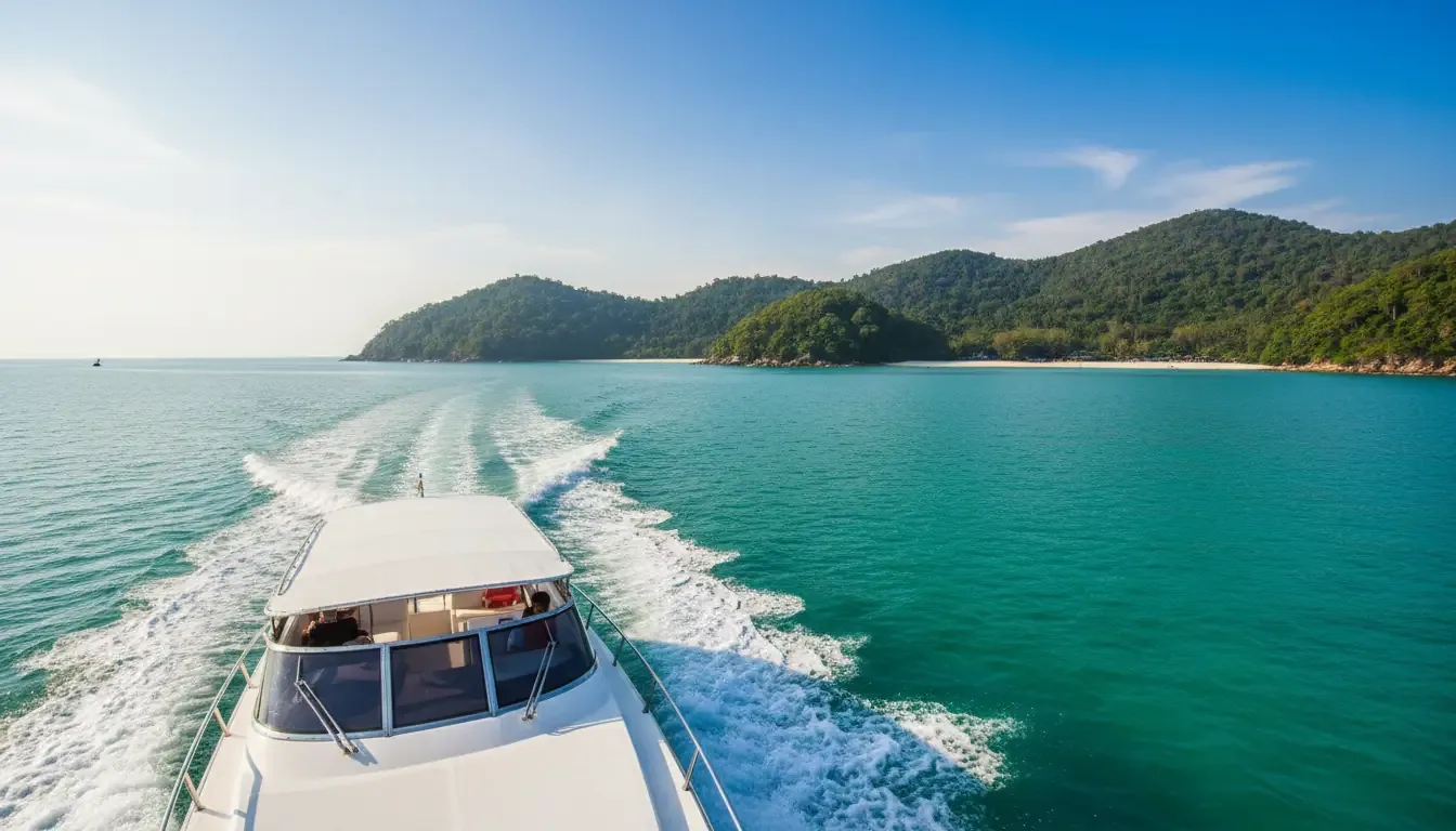 AI illustration: Koh Lan, Pattaya, Thailand