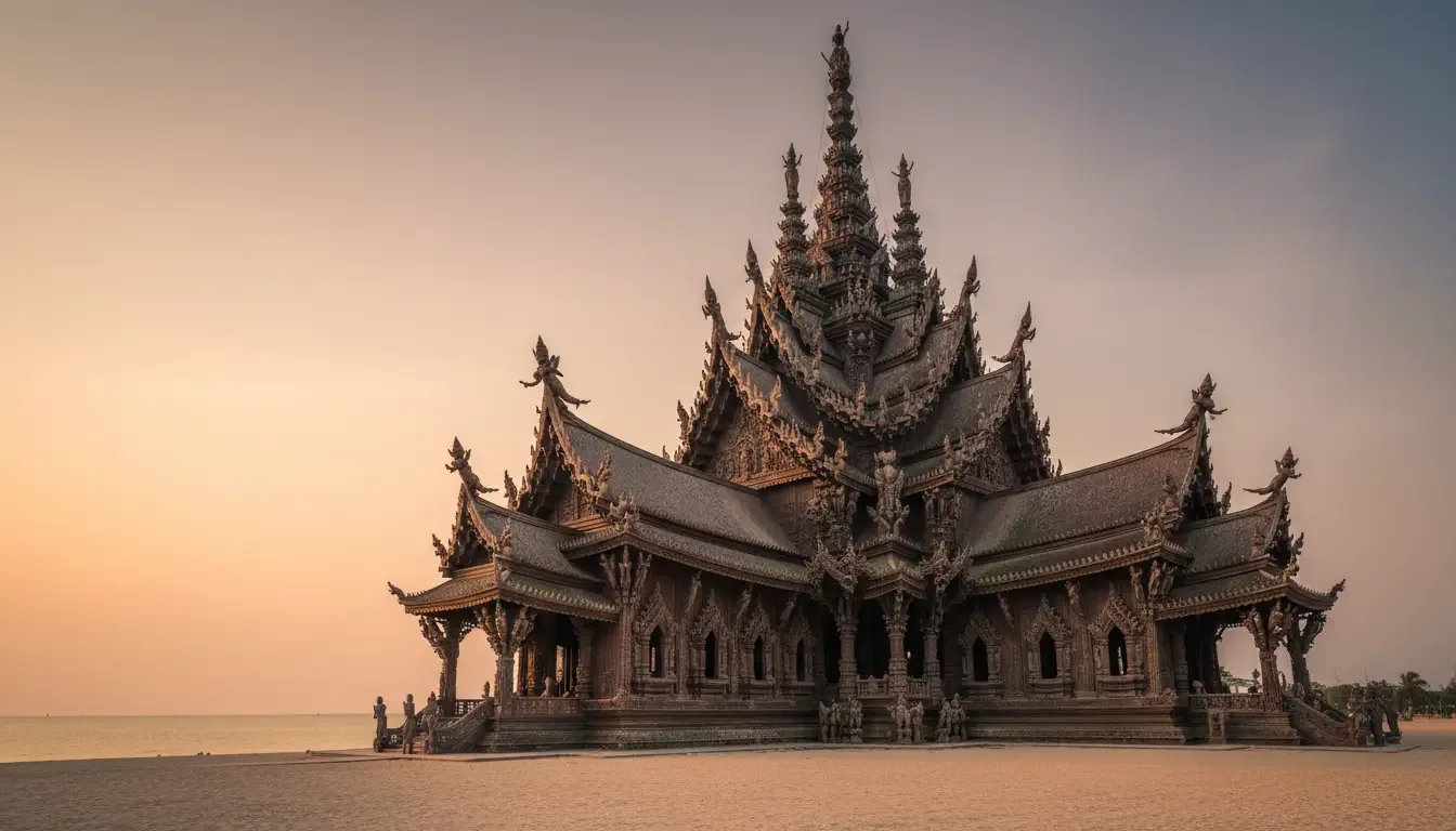 AI illustration: Naklua, Pattaya, Thailand