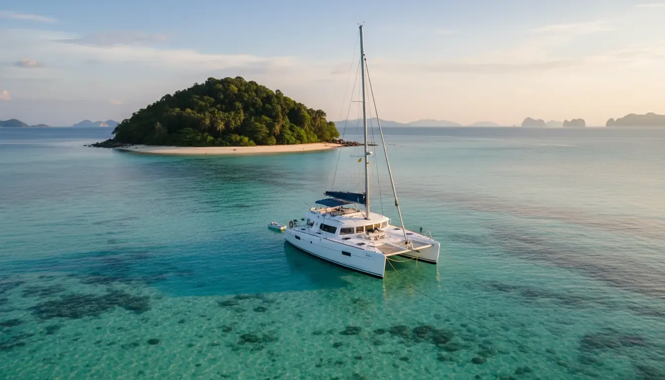 Coral Island (Ko He), from Phuket, Thailand