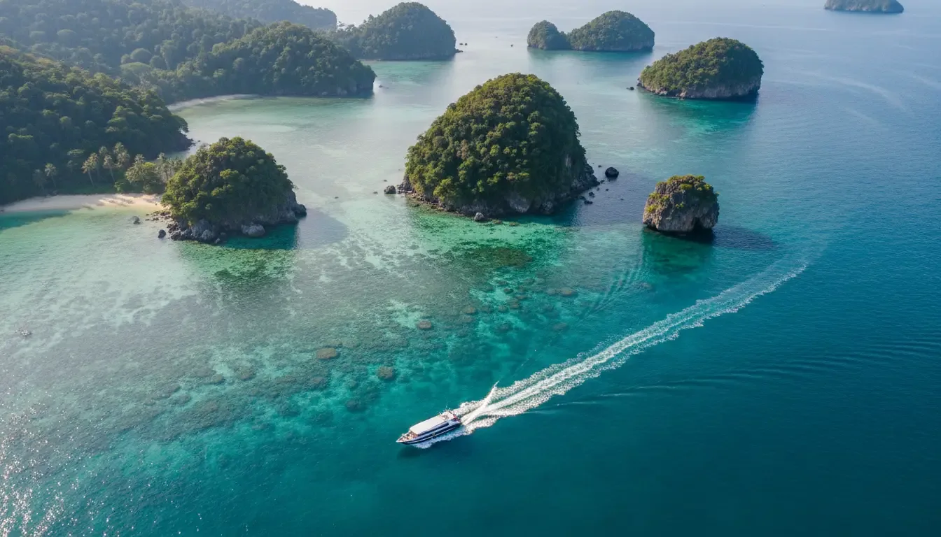 Islands around Phuket, Thailand