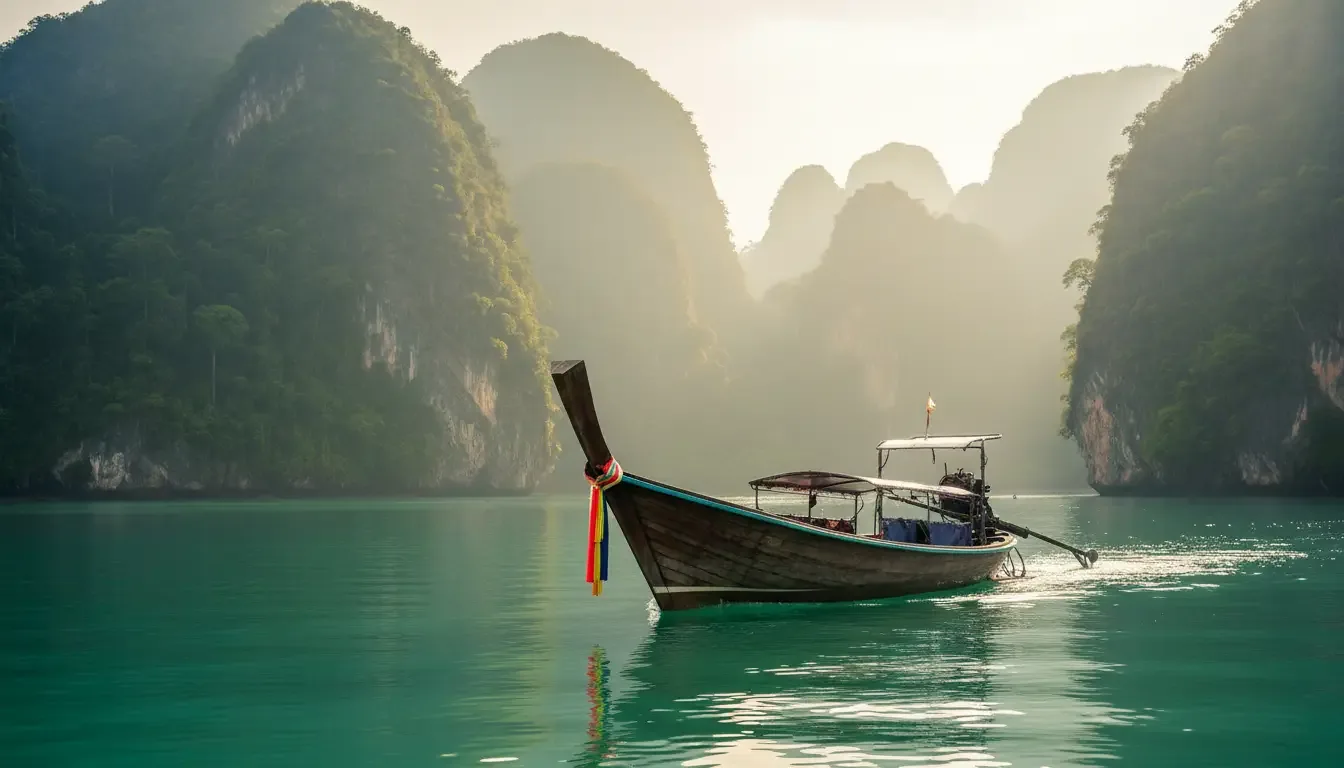 Phang Nga Bay, from Phuket, Thailand