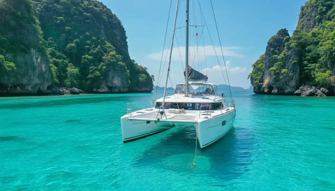 Phi Phi Islands and Ko Mai Thon, from Phuket, Thailand