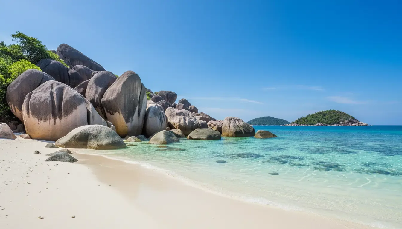 AI illustration: Mu Ko Similan National Park, Phang Nga, Thailand