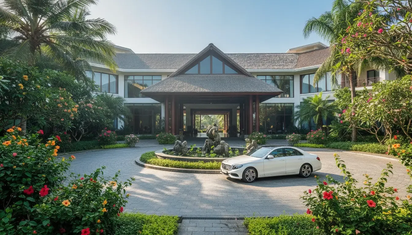 AI illustration: Your resort to Phu Quoc International Airport (PQC), Phu Quoc, Vietnam